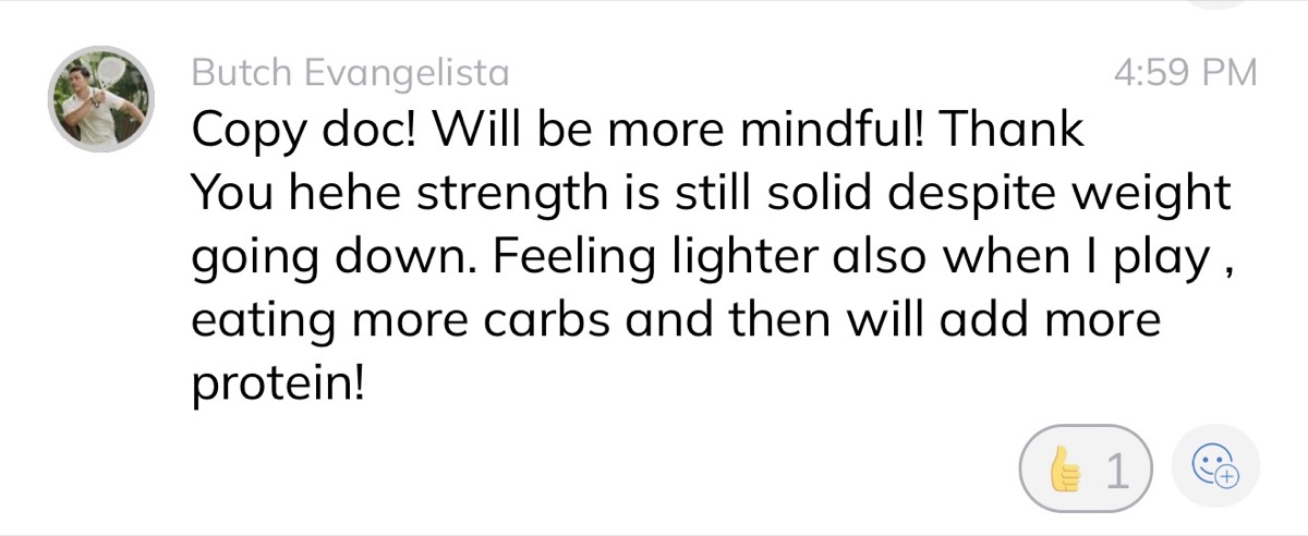 [Client testimonial]